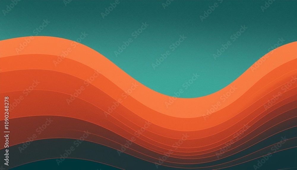 Poster abstract wavy pattern with a dynamic and energetic movement, suitable for various creative projects