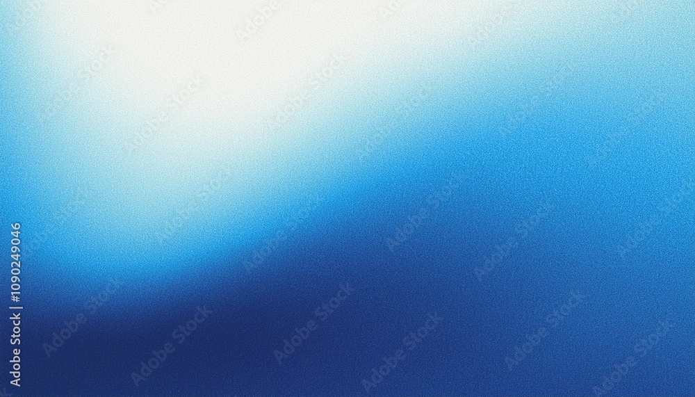 Poster smooth gradient of blue colors creates a calming and serene abstract background