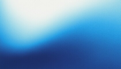 Obraz premium Smooth gradient of blue colors creates a calming and serene abstract background