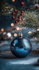 christmas tree ball xmas elements and decoration background
