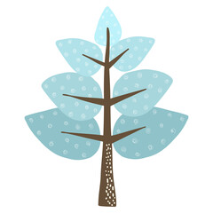 illustration of abstract tree