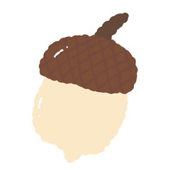 walnut, cute cartoon walnut