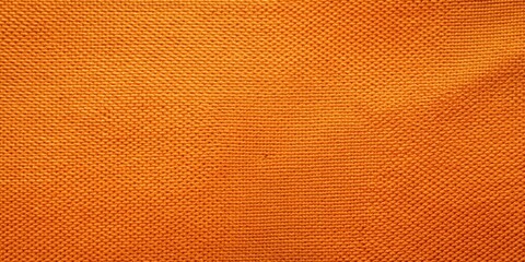 Obraz premium Orange fabric texture background, orange, fabric, texture, background, material, textile, vibrant, vivid, colorful, bright, soft