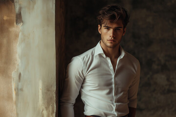 Obraz premium Perfect Male Model for Advertising Campaigns