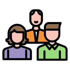 Ancestor icon vector image. Can be used for Generation Gap.