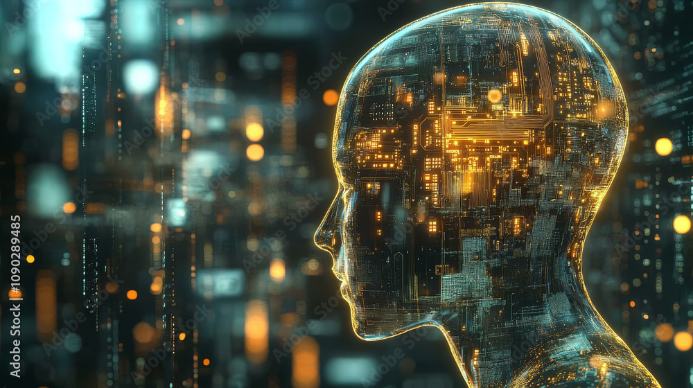 Poster a computer's cpu now includes ai. this advanced technology is built directly into the chip, making c