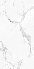 Obraz premium white satvario marble. texture of white Faux marble. calacatta glossy marble with grey streaks. Thassos statuarietto tiles. Portoro texture of stone. Like emperador and travertino marble, slab tile.