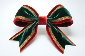 Gift bow isolated on white
