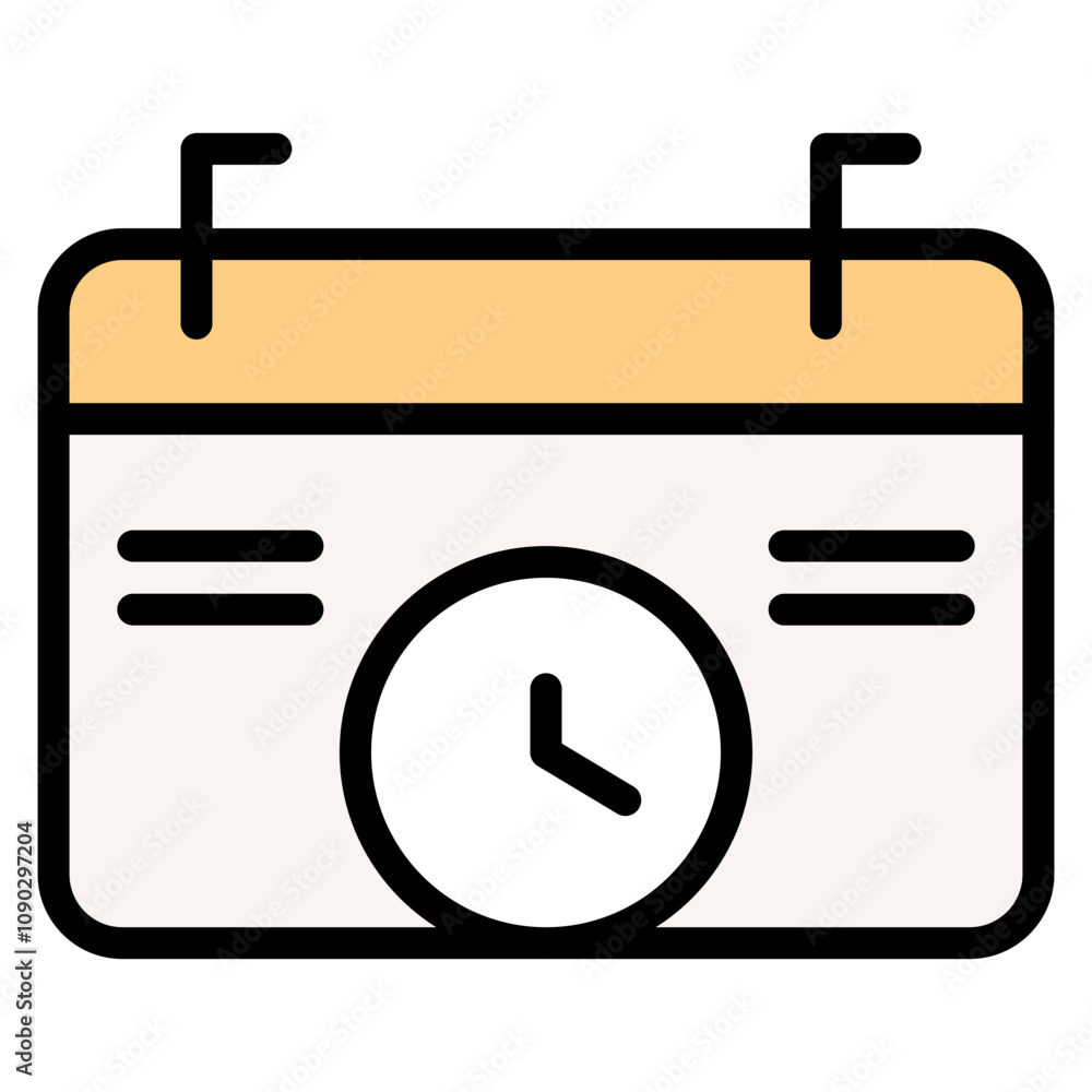 Poster delay icon vector image. can be used for battery and power.