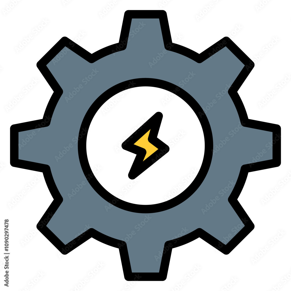 Aufkleber setting icon vector image. can be used for battery and power.