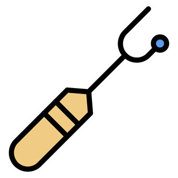 recommend clip art: Awl icon vector image. Can be used for Shoemaker.