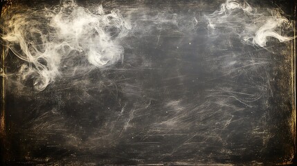Obraz premium Abstract Smoke Swirls on Dark Background