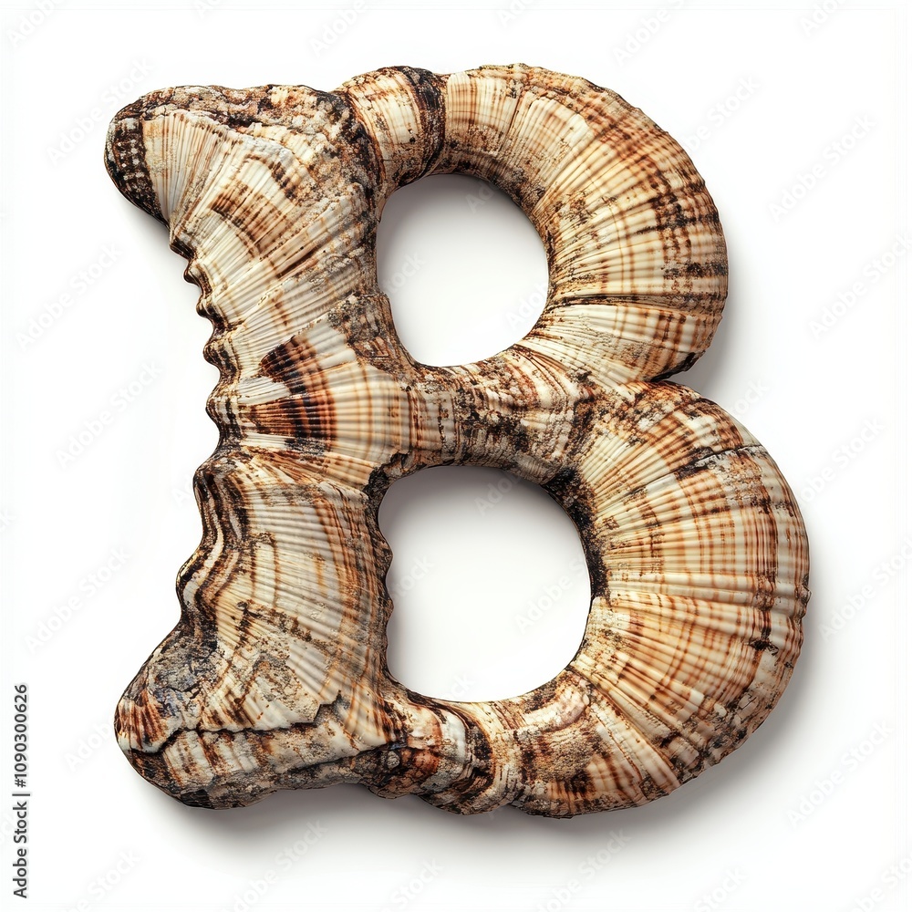 Poster a decorative letter 