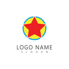 Obraz premium Star Logo illustration vector design