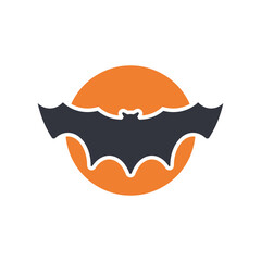 Bat Logo Template Icon
