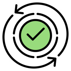 Consistency icon vector image. Can be used for Cyberpunk.