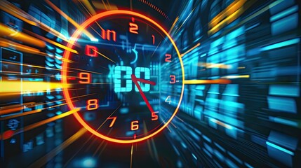 Cyber Monday social media post featuring a smartphone with a shopping app open