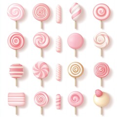 Sweet Pink Lollipop Collection