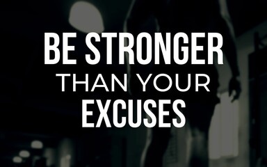 Motivational quote for fitness, inspiring resilience and determination. Perfect for workout-themed...