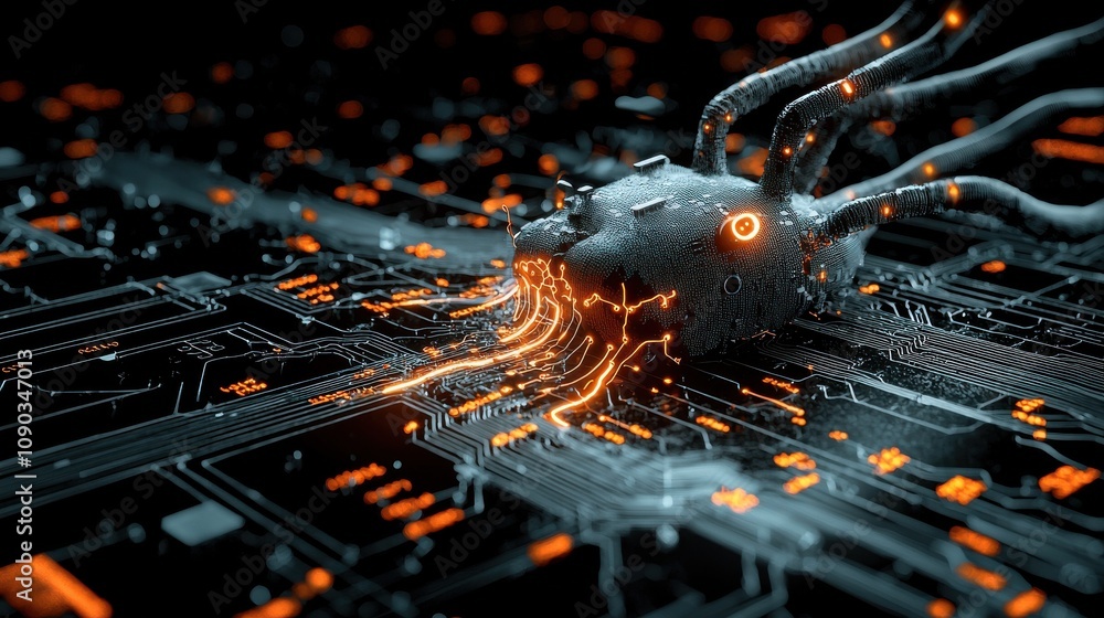 Poster exploring the impact of cyber standards on abstract ai neuron visualization in digital environments