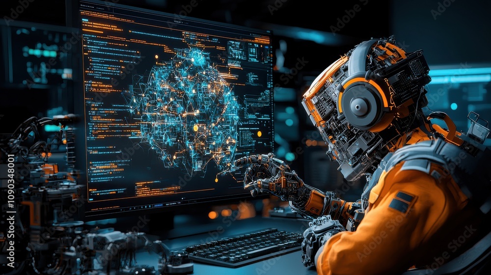 Aufkleber Hacker breach alert ai data access incident in cybersecurity environment with security standard implications
