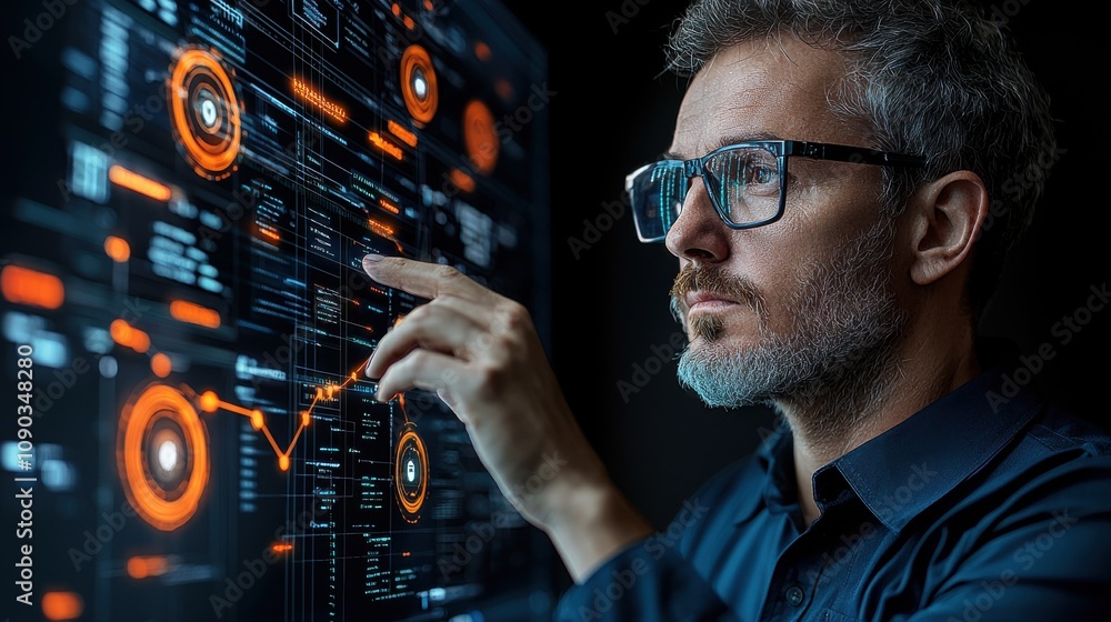 Leinwandbilder Implementing high-tech security systems with ai breach alerts a comprehensive overview for multinational standards in modern environments