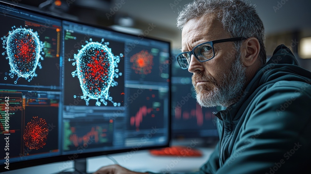 Poster Analyzing ai breach impact across multiple screens in a cybersecurity standard environment insights and challenges