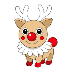 Fototapeta premium Christmas animal