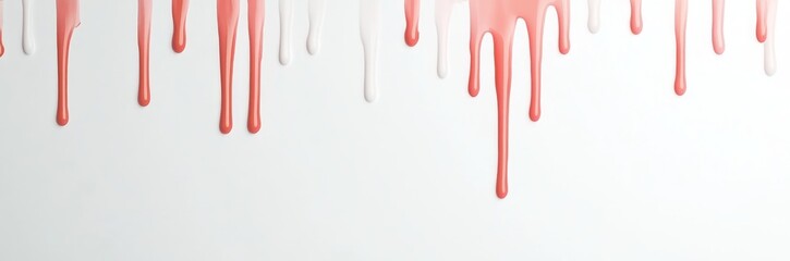 Abstract Dripping Paint Art - Colorful Texture