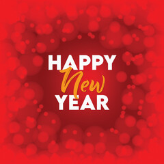 Happy new year banner design