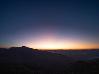 Obraz premium Beautiful evening sky for nature background.