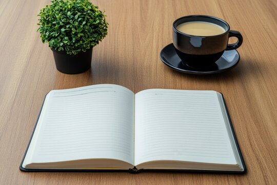 Ahead plan represented in a journal with tabs and sections for monthly, weekly, and daily tasks
