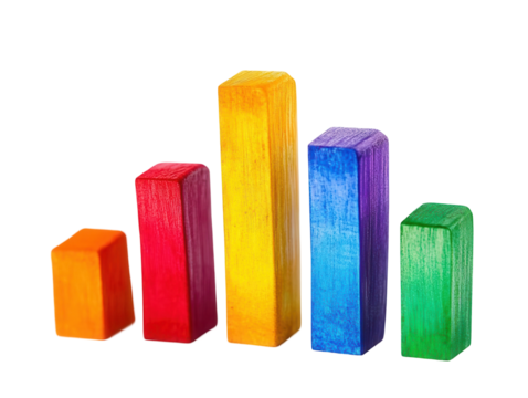 Visualizing data trends bar graph representation in business reports digital analytics informative visualizations professional settings analytical insights, transparent background