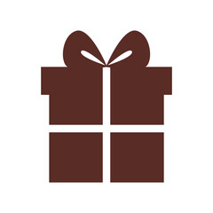 vector Christmas icons of black color