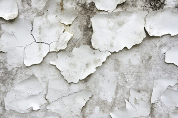 Naklejka premium White wall concrete texture background