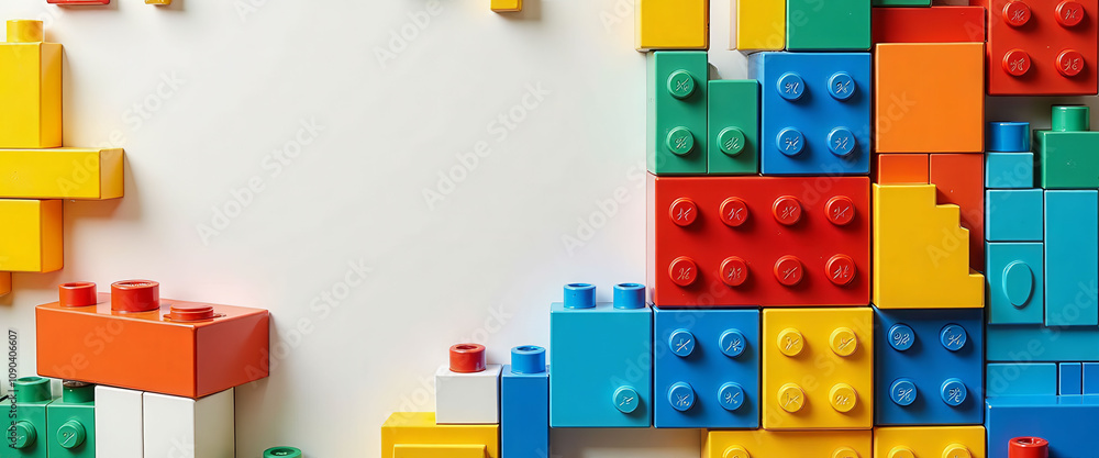 Poster a large pile of colorfuls. thes are in various shapes and sizes, and they are arranged in a way that