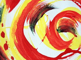 brush stroke painting abstract  color background	