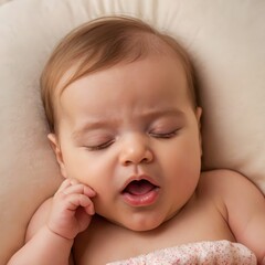 baby sleeping with mouth open,baby sleeping,baby