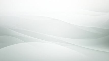 Obraz premium Soft and Elegant Abstract Background Featuring Fluid Waves of Light Gray and White in a Serene and Minimalistic Design for Various Creative Projects