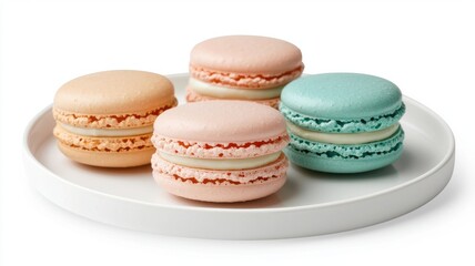 Baking macarons colorful treats kitchen food photography home close-up dessert art