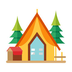 Camping playhouse
