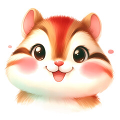 Fototapeta premium beautiful cartoon animal illustration