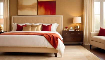 Photo interior modern design room 3d illustration