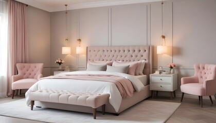 Photo interior modern design room 3d illustration