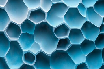Fototapeta premium Geometric abstract backdrop with hexagonal shapes
