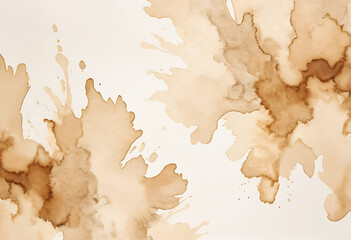 coffee and tea stained textured old paper background