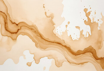 coffee and tea stained textured old paper background