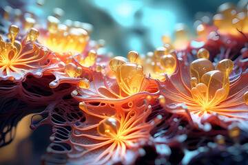 background with space