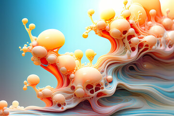 background with bubbles