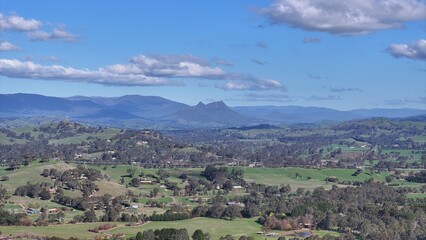 Aerial photo of Alexandra Victoria Australia